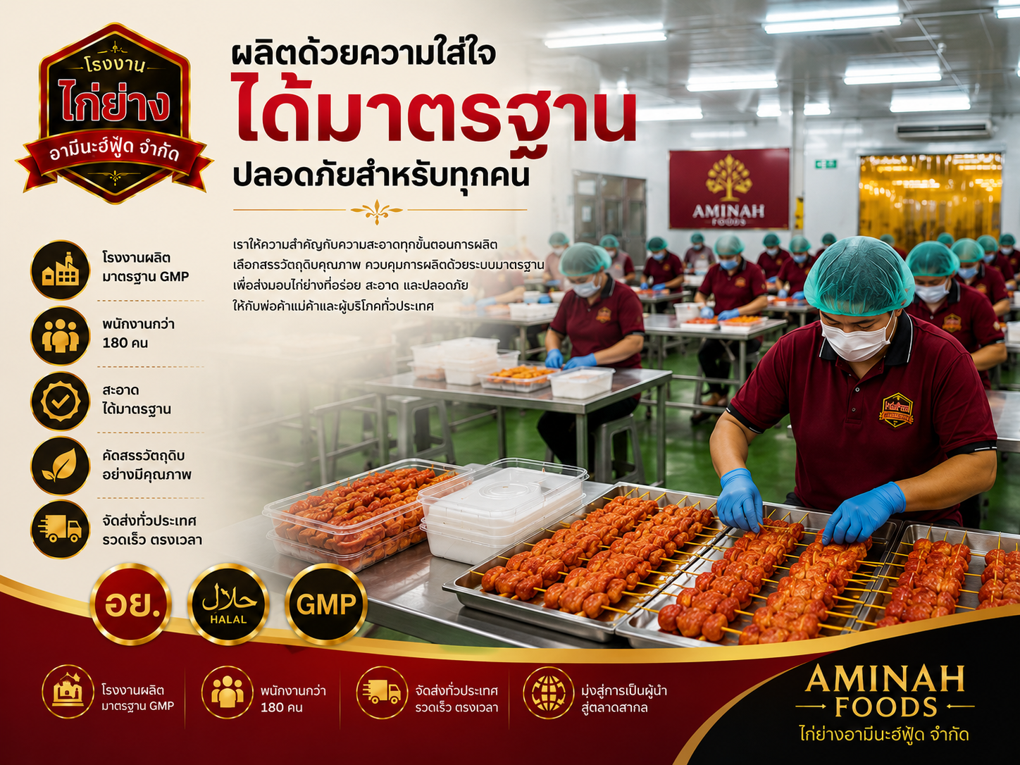 Aminah Foods Factory
